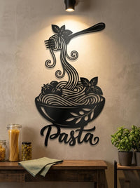 Pasta Metal Wall Art