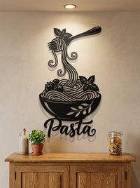 Pasta Metal Wall Art