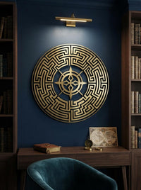 Aztec Sun Stone Wall Art