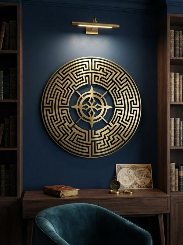 Aztec Sun Stone Wall Art