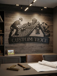 Custom Roofing Sign