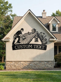 Custom Roofing Sign