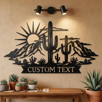 Personalized Desert Sign