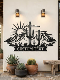 Personalized Desert Sign