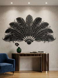 Peacock Feather Wall Art