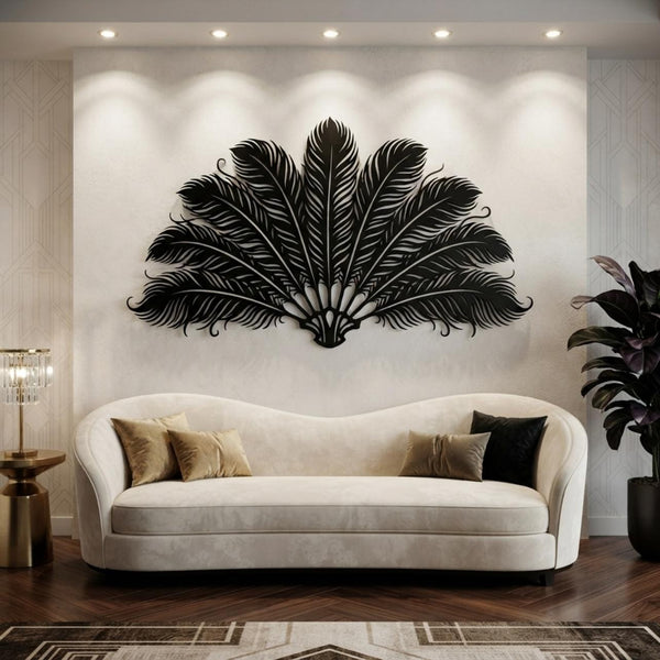 Peacock Feather Wall Art