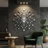 Diamond Sunburst Metal Wall Art