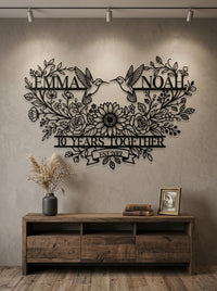 Personalized Anniversary Sign