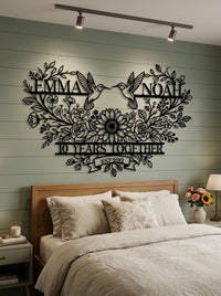Personalized Anniversary Sign