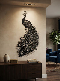 Peacock Metal Wall Art