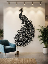 Peacock Metal Wall Art