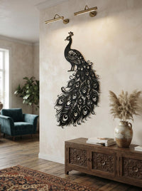Peacock Metal Wall Art