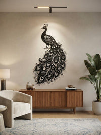 Peacock Metal Wall Art