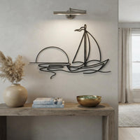 Sailboat Metal Wall Art