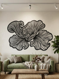 Abstract Mushroom Wall Art