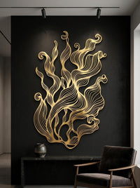 Abstract Seaweed Wall Art