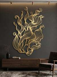Abstract Seaweed Wall Art