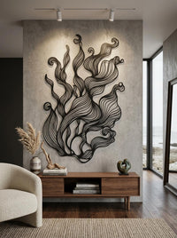 Abstract Seaweed Wall Art