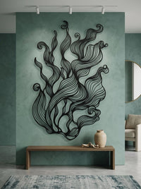 Abstract Seaweed Wall Art