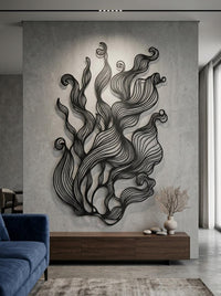 Abstract Seaweed Wall Art