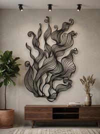 Abstract Seaweed Wall Art