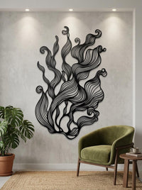Abstract Seaweed Wall Art
