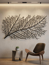 Skeleton Leaves Abstract Wall Art