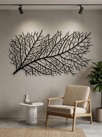 Skeleton Leaves Abstract Wall Art