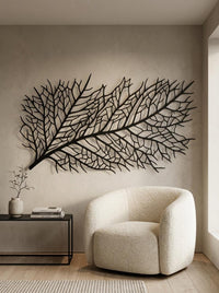 Skeleton Leaves Abstract Wall Art
