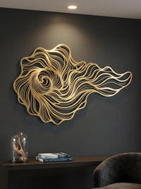 Abstract Conch Shell Wall Art