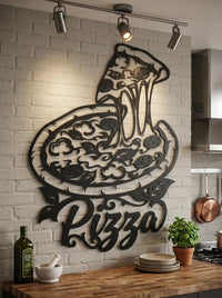 Metal Pizza Wall Art
