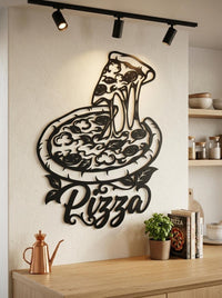 Metal Pizza Wall Art