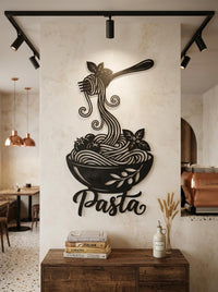 Pasta Metal Wall Art