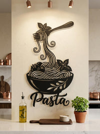 Pasta Metal Wall Art