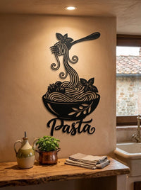 Pasta Metal Wall Art