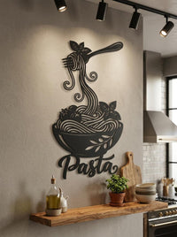 Pasta Metal Wall Art