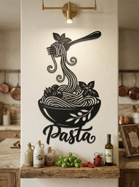 Pasta Metal Wall Art
