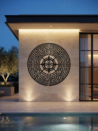 Aztec Sun Stone Wall Art