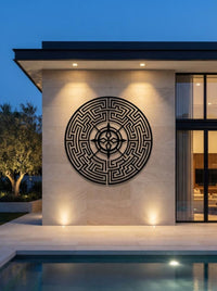 Aztec Sun Stone Wall Art