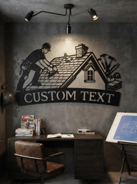 Custom Roofing Sign