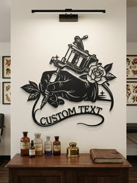 Personalized Tattoo Artist Sign