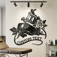 Personalized Tattoo Artist Sign