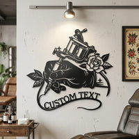 Personalized Tattoo Artist Sign