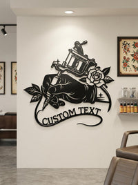 Personalized Tattoo Artist Sign