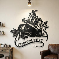 Personalized Tattoo Artist Sign