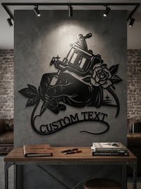 Personalized Tattoo Artist Sign