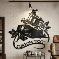 Personalized Tattoo Artist Sign