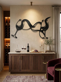 Wine Glass Wall Art