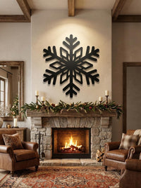 Snowflake Metal Wall Art