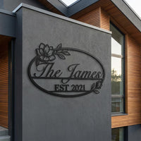 Personalized Family Name Sign